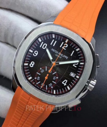 Patek Philippe Replica Aquanaut Orange Strap